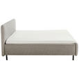 POLSTERBETT 160/200 cm  in Beige  - Birkefarben/Beige, Design, Holz/Textil (160/200cm) - Xora