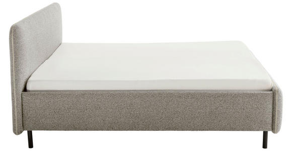 POLSTERBETT 160/200 cm  in Beige  - Birkefarben/Beige, Design, Holz/Textil (160/200cm) - Xora