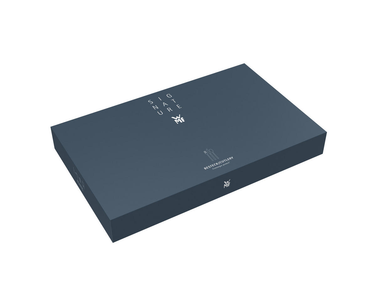 BESTECKSET Merit 30-teilig Edelstahl  - Edelstahlfarben, Basics, Metall - WMF