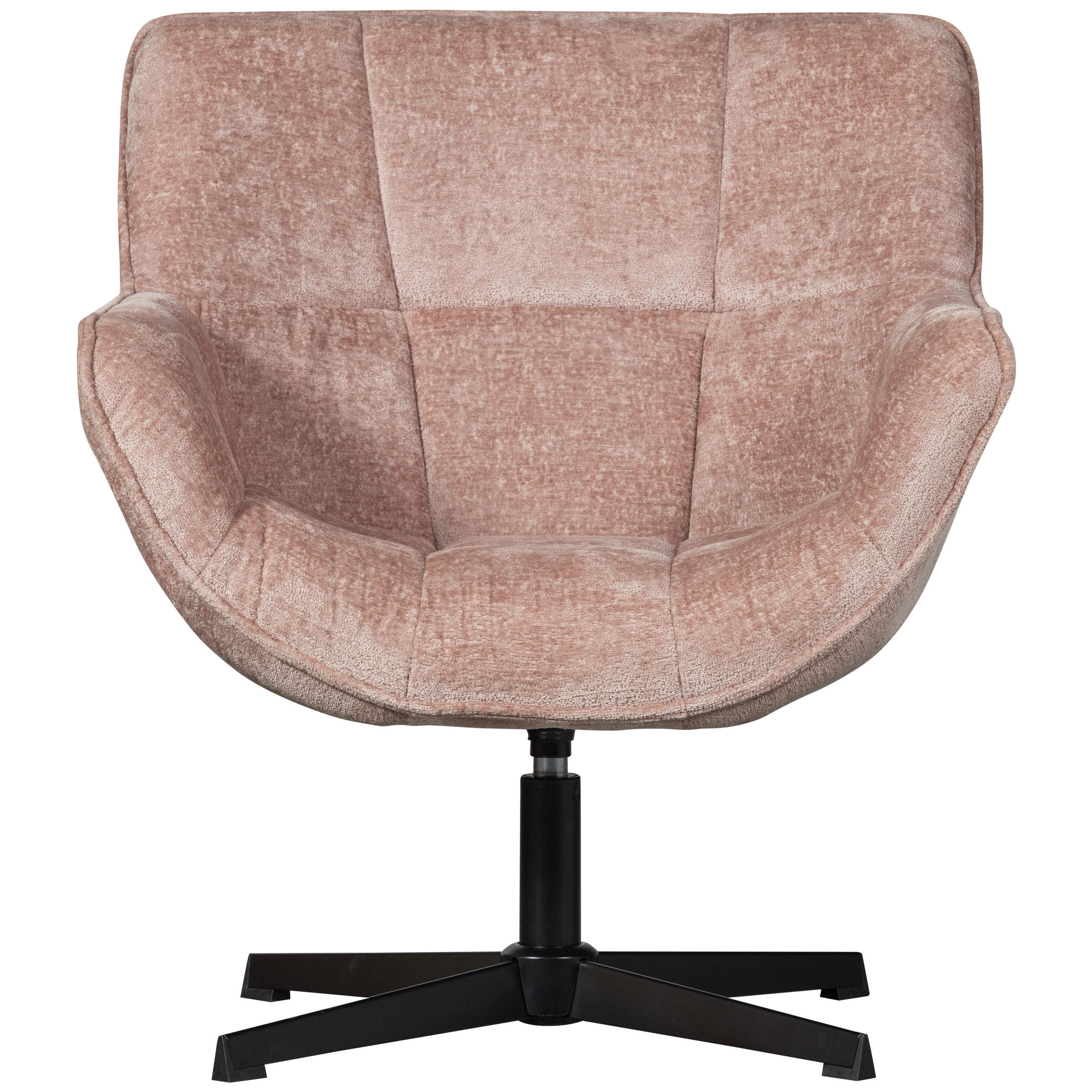 SESSEL in Chenille Taupe  - Taupe/Schwarz, Design, Textil/Metall (71/94/83cm) - Livetastic