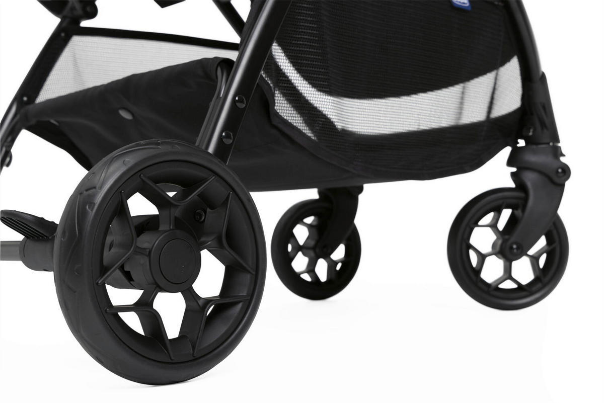 BUGGY GLEE  - Schwarz, Basics, Textil/Metall (49/87/106cm) - Chicco