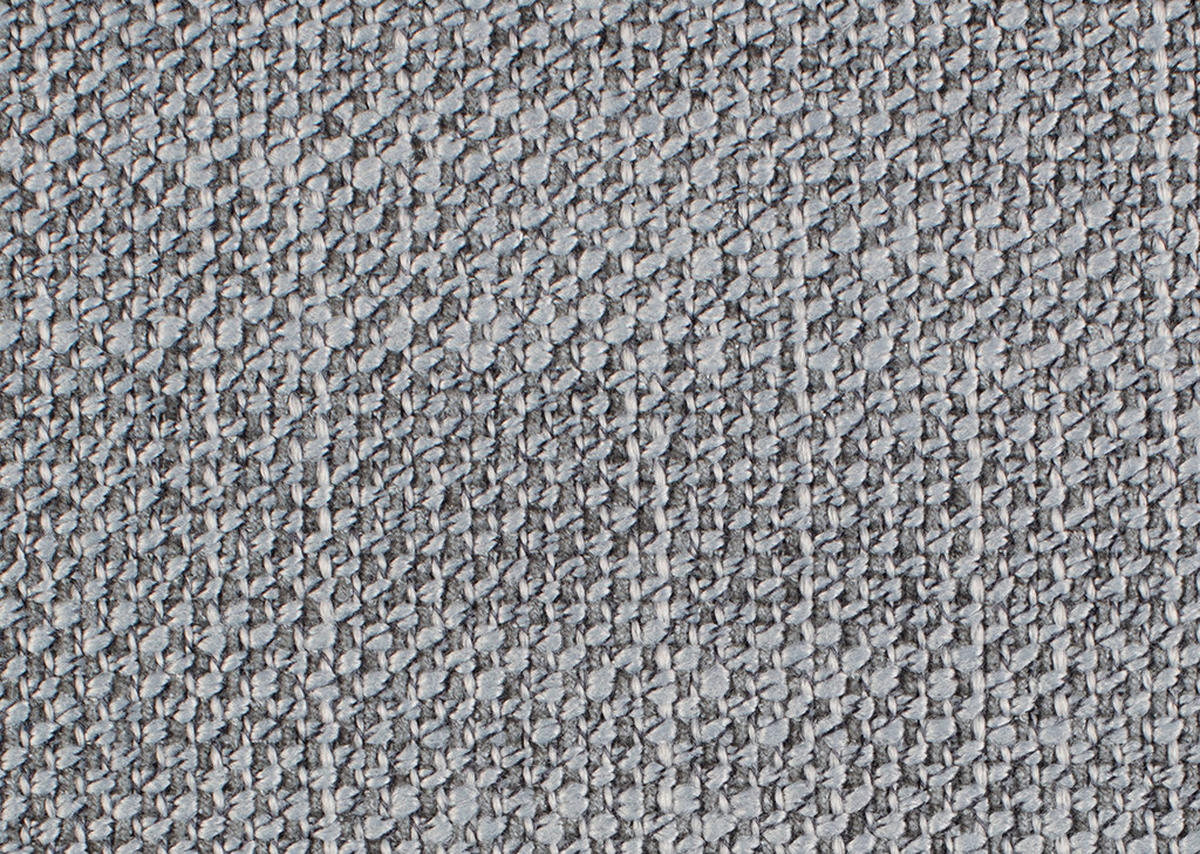 ECKSOFA in Flachgewebe Grau  - Schwarz/Grau, Design, Kunststoff/Textil (270/190cm) - Lomoco