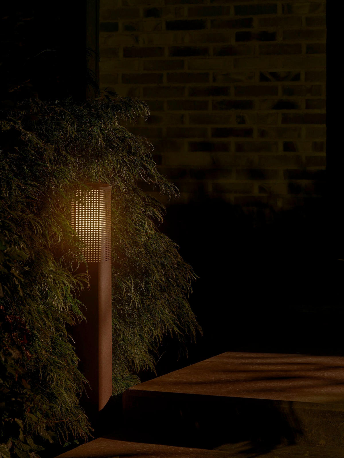 WEGELEUCHTE 12/95 cm  - Braun, Design, Metall (12/95cm) - Nordlux