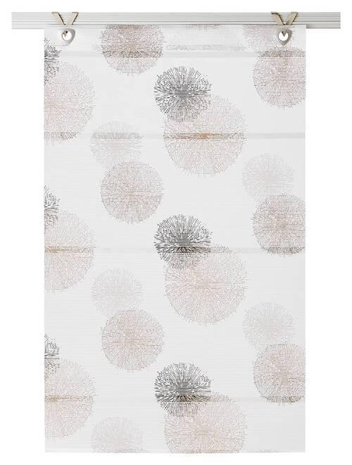 MAGNETROLLO  halbtransparent  45/130 cm    - Grau, Basics, Textil (45/130cm) - Novel