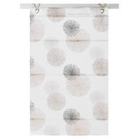 MAGNETROLLO  halbtransparent  45/130 cm    - Grau, Basics, Textil (45/130cm) - Novel