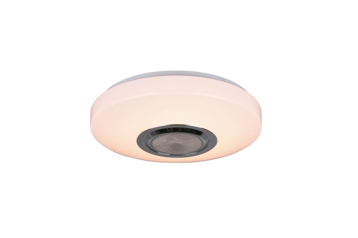 Plafonieră Cu Led  30/8 cm    - alb, Basics, plastic (30/8cm)