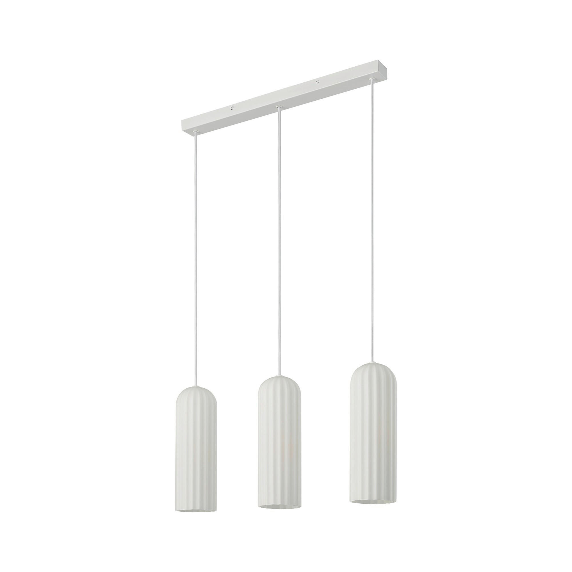 PENDELLEUCHTE 52/30 cm   - Alabasterfarben, Design, Glas (52/30cm) - Nordlux