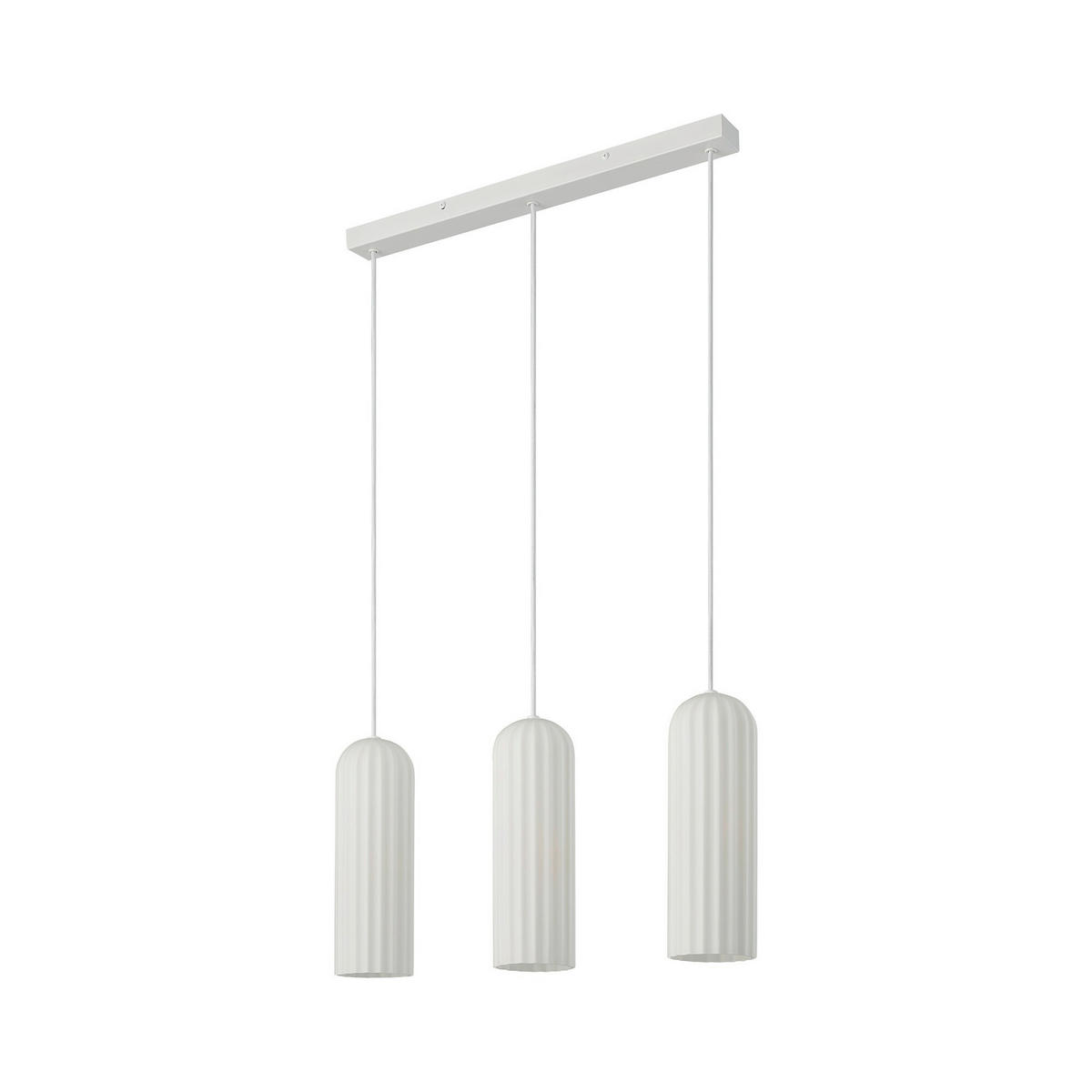 PENDELLEUCHTE 52/30 cm   - Alabasterfarben, Design, Glas (52/30cm) - Nordlux
