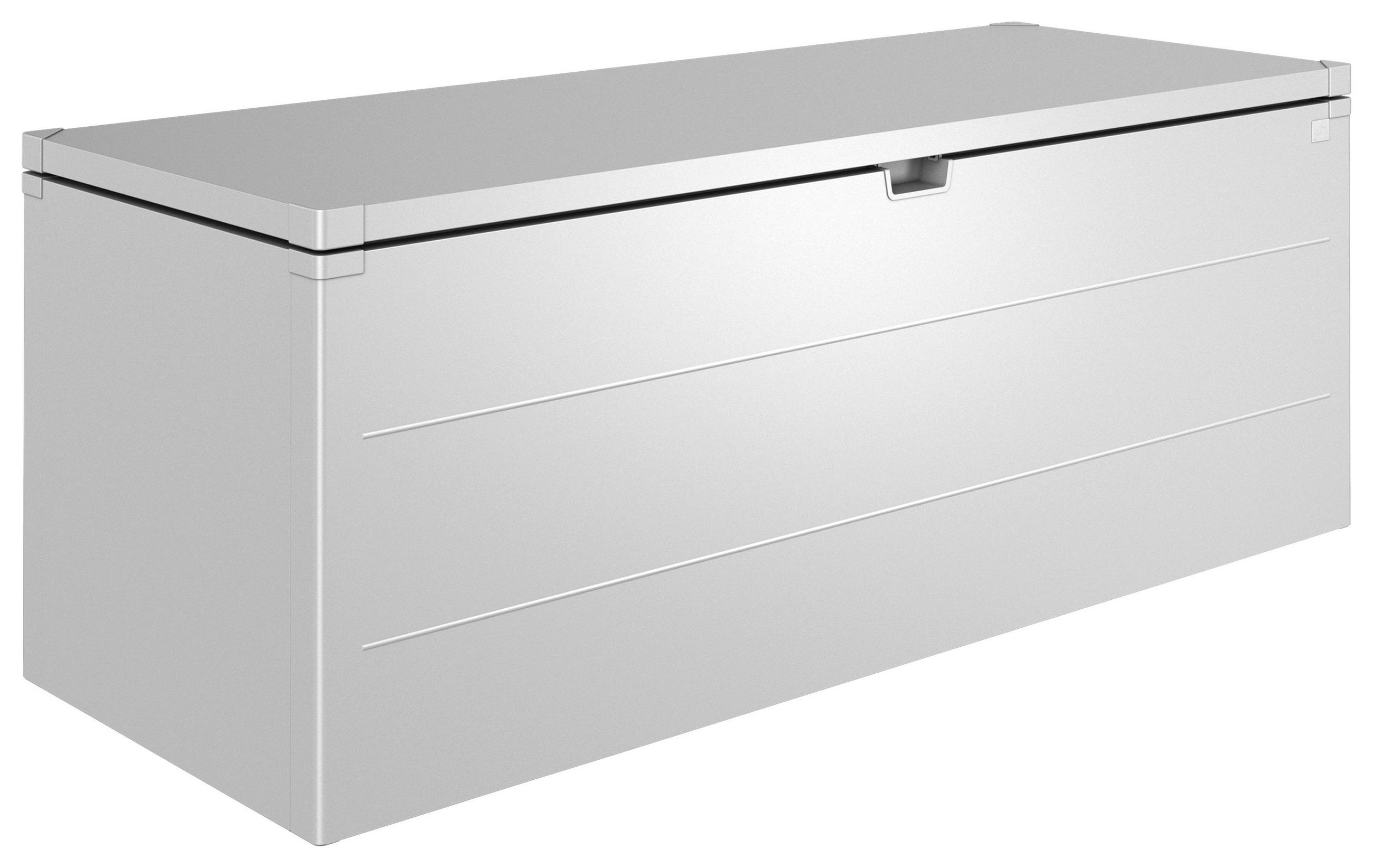 Biohort Kissenbox Silber 207x81x80 cm