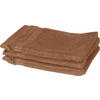 WASCHLAPPEN SW-Cuddly Braun 3-teilig  - Braun, Basics, Textil (16/21cm) - Schöner Wohnen