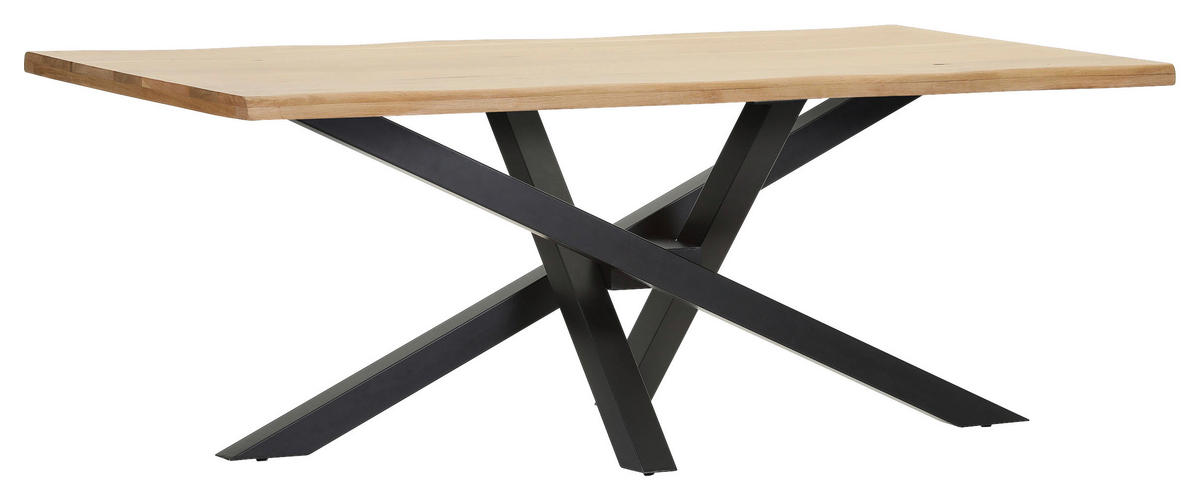 TISCHPLATTE      - Eichefarben, Design, Holz (200/100/4cm) - Landscape