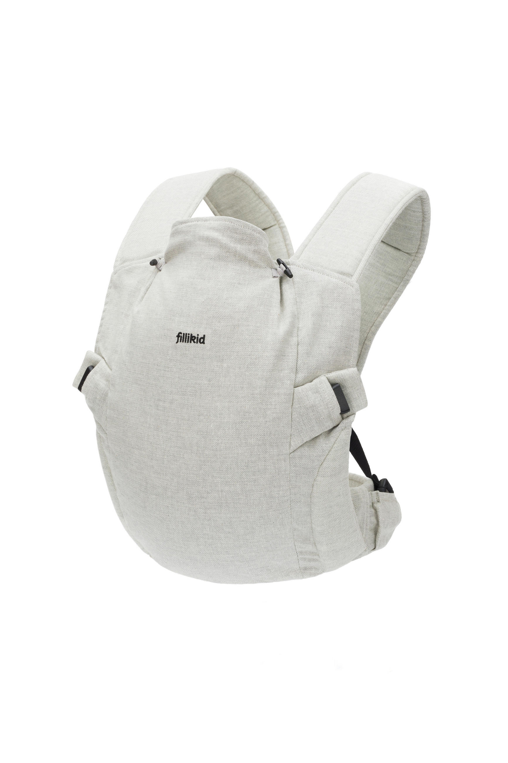 BABYTRAGE Natural  - Hellgrau, Basics, Textil (37/34cm) - Fillikid