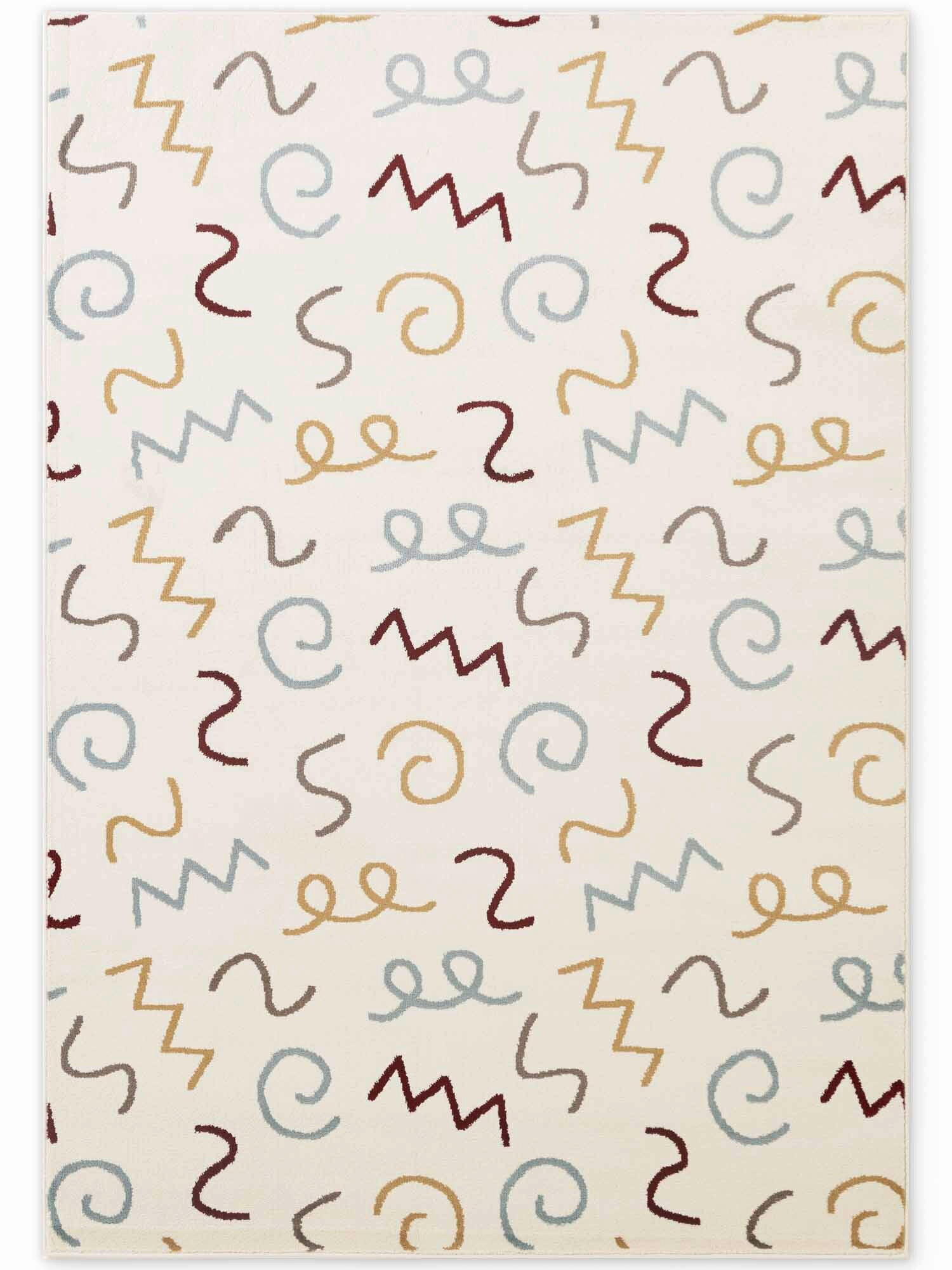 KINDERTEPPICH 200/290 cm Adventures geometrisch  - Multicolor/Creme, Design, Kunststoff/Textil (200/290cm) - Hanse Home