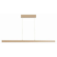 LED-HÄNGELEUCHTE    - Chromfarben/Nickelfarben, Design, Glas/Metall (6,5/115cm) - Fischer & Honsel