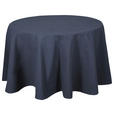 TISCHDECKE Textil Anthrazit 160 cm  - Anthrazit, Basics, Textil (160cm) - Novel
