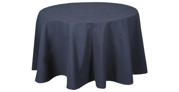 TISCHDECKE Textil Anthrazit 160 cm  - Anthrazit, Basics, Textil (160cm) - Novel