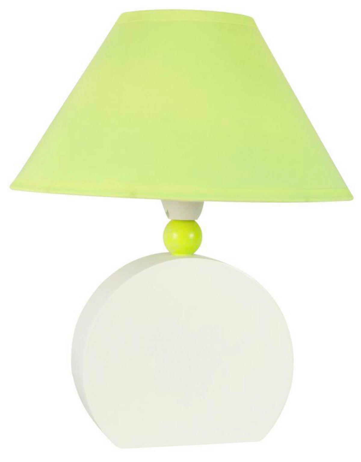 KINDERTISCHLEUCHTE 18/18/26 cm   - Grün, Basics, Holzwerkstoff/Textil (18/18/26cm)