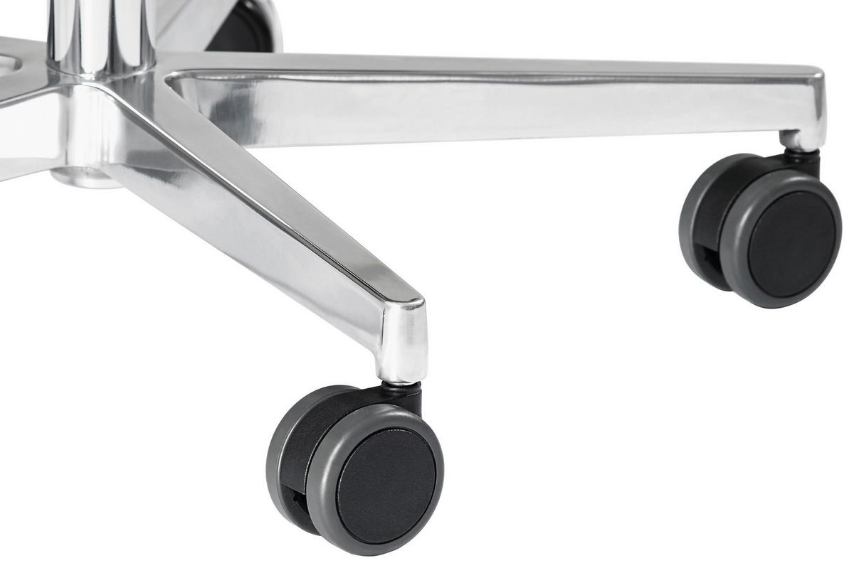 DREHSTUHLROLLE  in  - Schwarz, Basics, Kunststoff (4,5/9,5/6,5cm) - Topstar