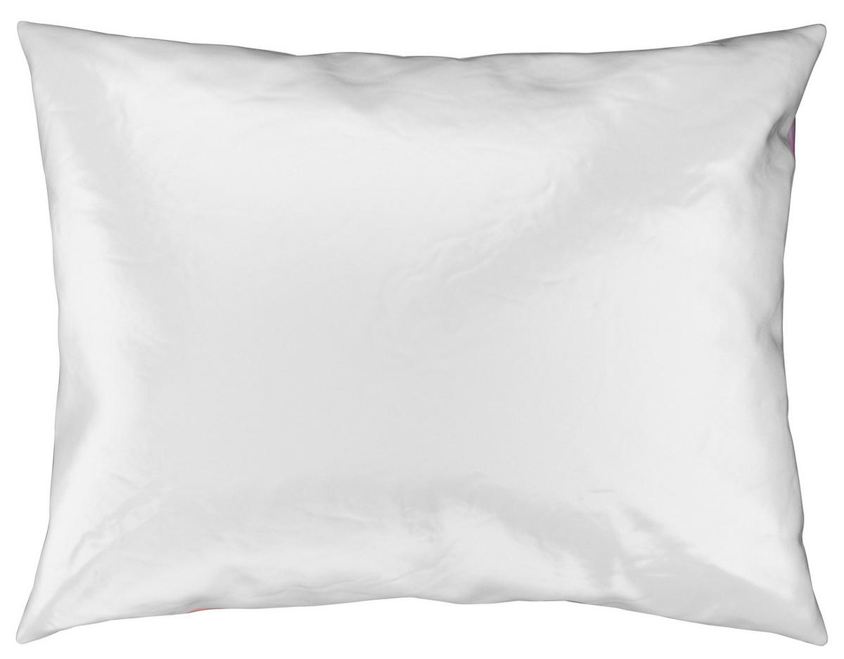 POSTELJINA SA DVA LICA 140/200 cm saten plava, ružičasta, bela  - ružičasta/bela, Osnovno, tekstil (140/200cm) - Esposa