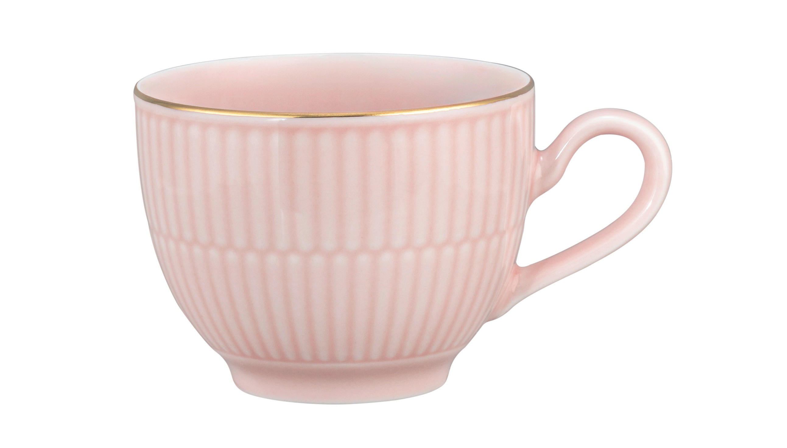 SKODELICA ZA KAVO  Amina       - zlate barve/svetlo roza, Basics, keramika (0,25cm) - Seltmann Weiden