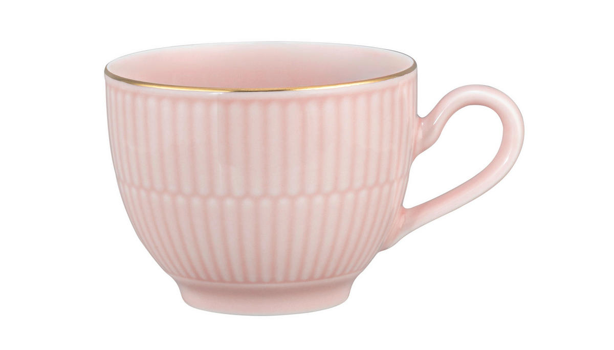 SKODELICA ZA KAVO  Amina       - zlate barve/svetlo roza, Basics, keramika (0,25cm) - Seltmann Weiden