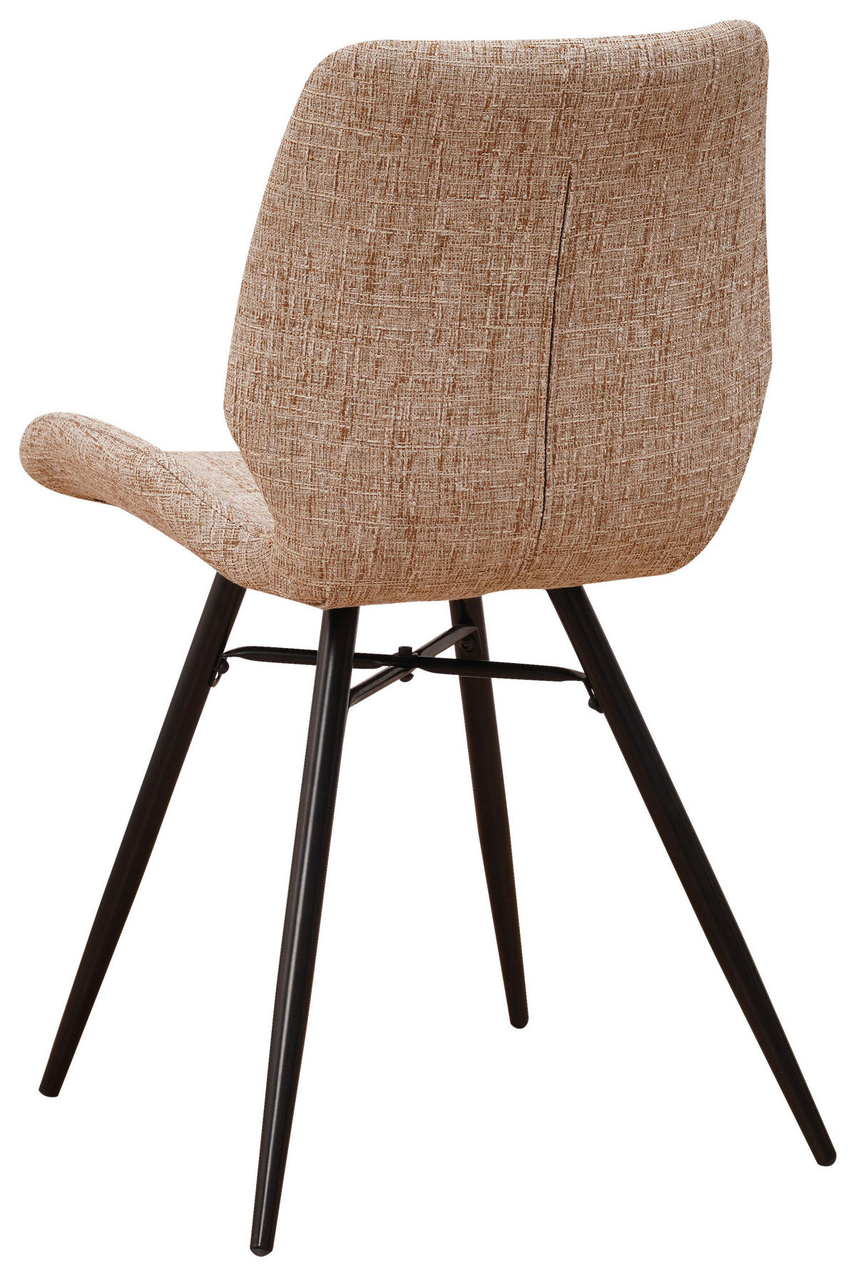 SADA ŽIDLÍ 4 kusy - bílá/černá, Design, kov/textil (47/82/55cm) - MID.YOU