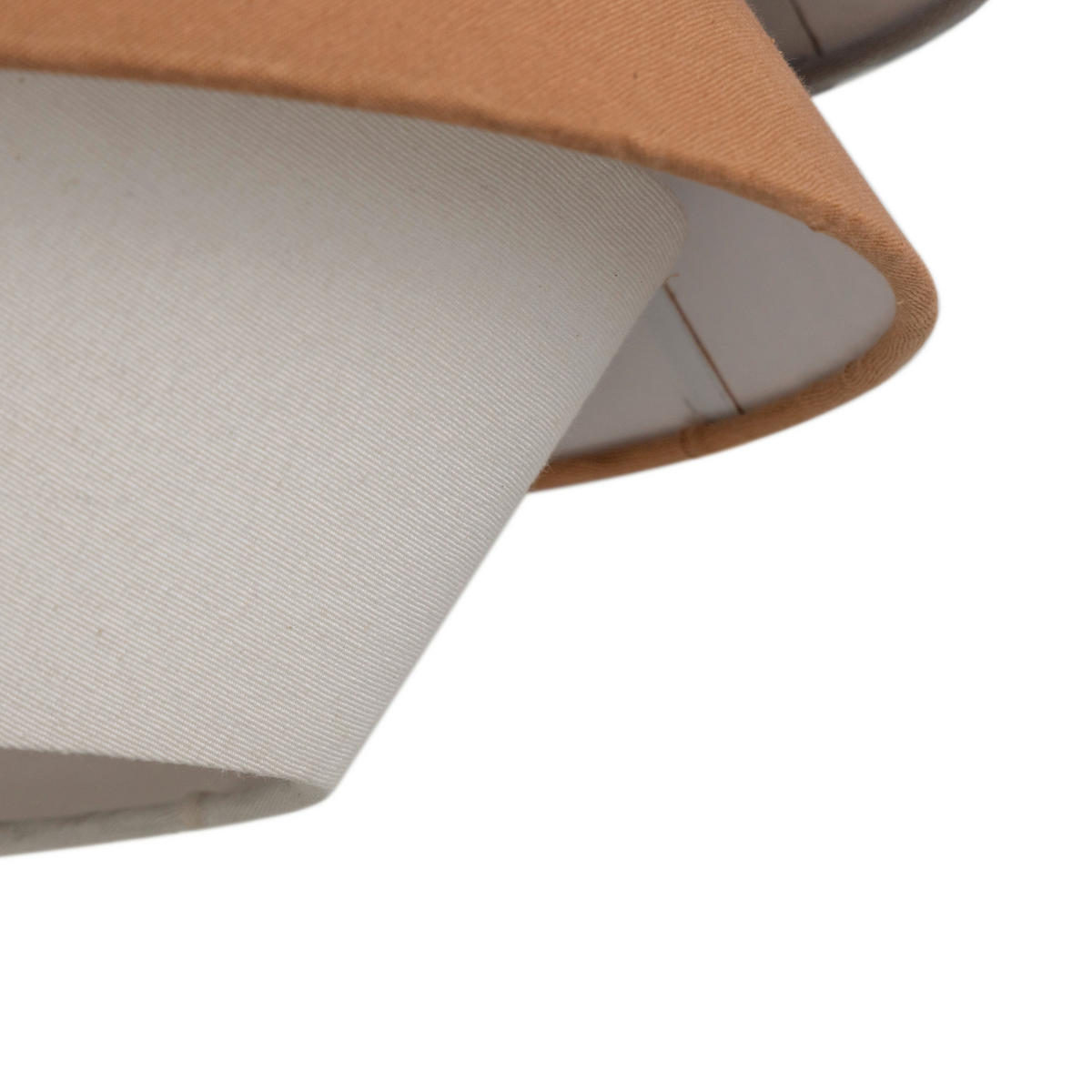 HÄNGELEUCHTE 50/130 cm  - Weiß/Grau, Trend, Kunststoff/Textil (50/130cm) - Collett's Monde