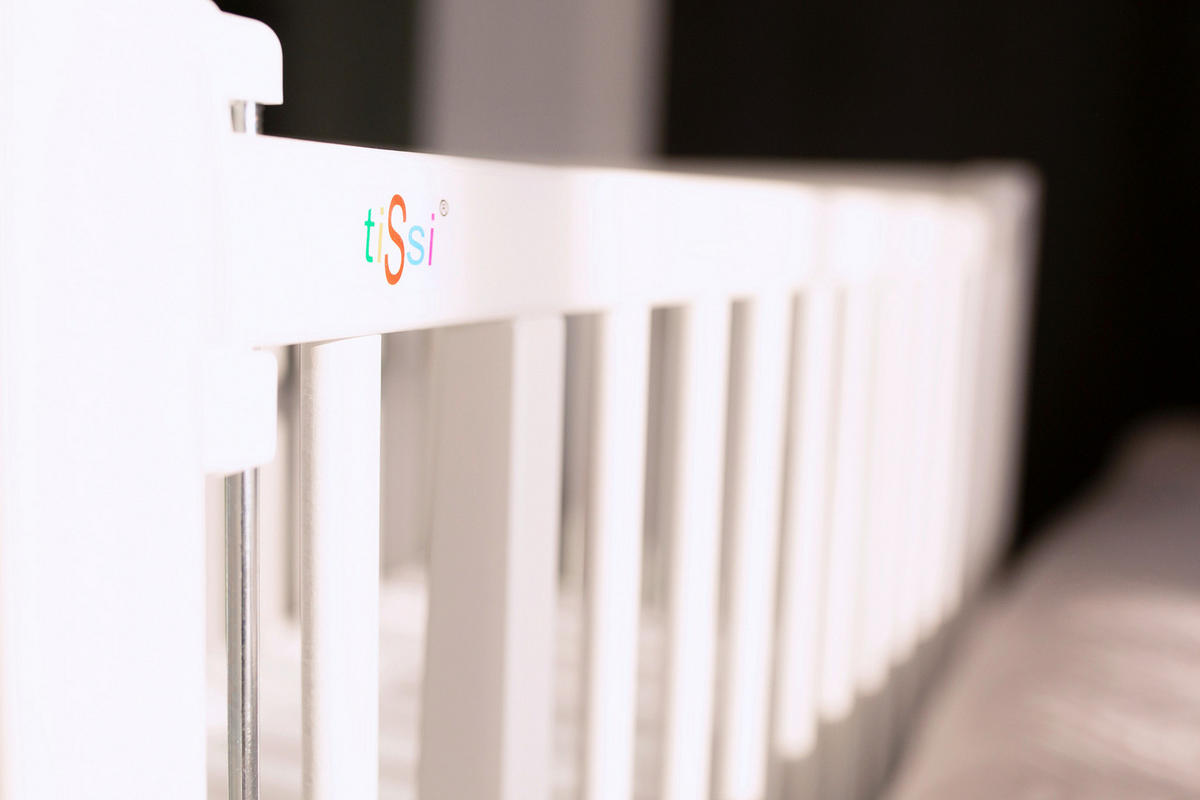 BEISTELLBETT Sophie  - Weiß, Basics, Holz/Kunststoff (94/46/42cm) - tiSsi