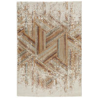 WEBTEPPICH Wohnzimmer 133/190 cm Creme rechteckig  - Creme, Trend, Textil (133/190cm) - Novel