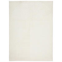 HOCHFLORTEPPICH 160/230 cm Weiß  - Weiß, Design, Textil (160/230cm) - Novel