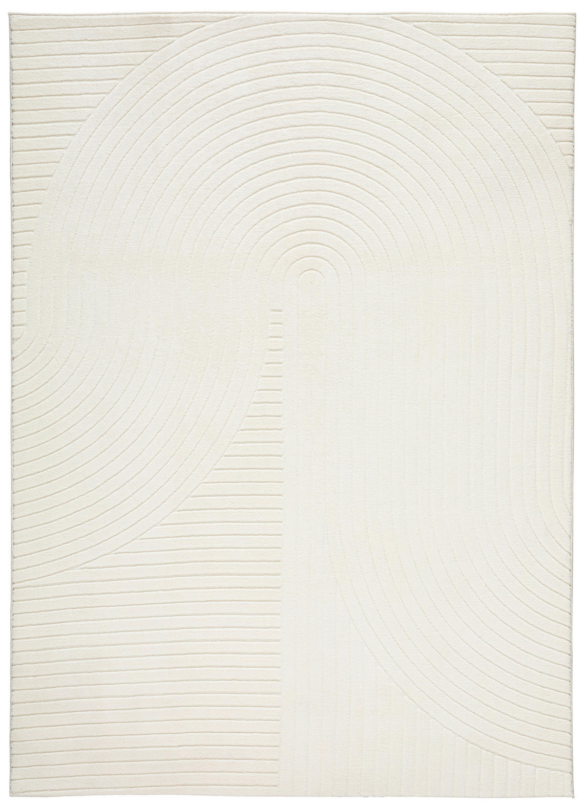 HOCHFLORTEPPICH 160/230 cm Weiß  - Weiß, Design, Textil (160/230cm) - Novel