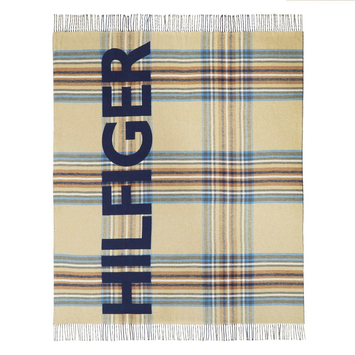 DOMÁCÍ DEKA, bavlna, 130/170 cm - přírodní barvy, Basics, textil (130/170cm) - Tommy Hilfiger