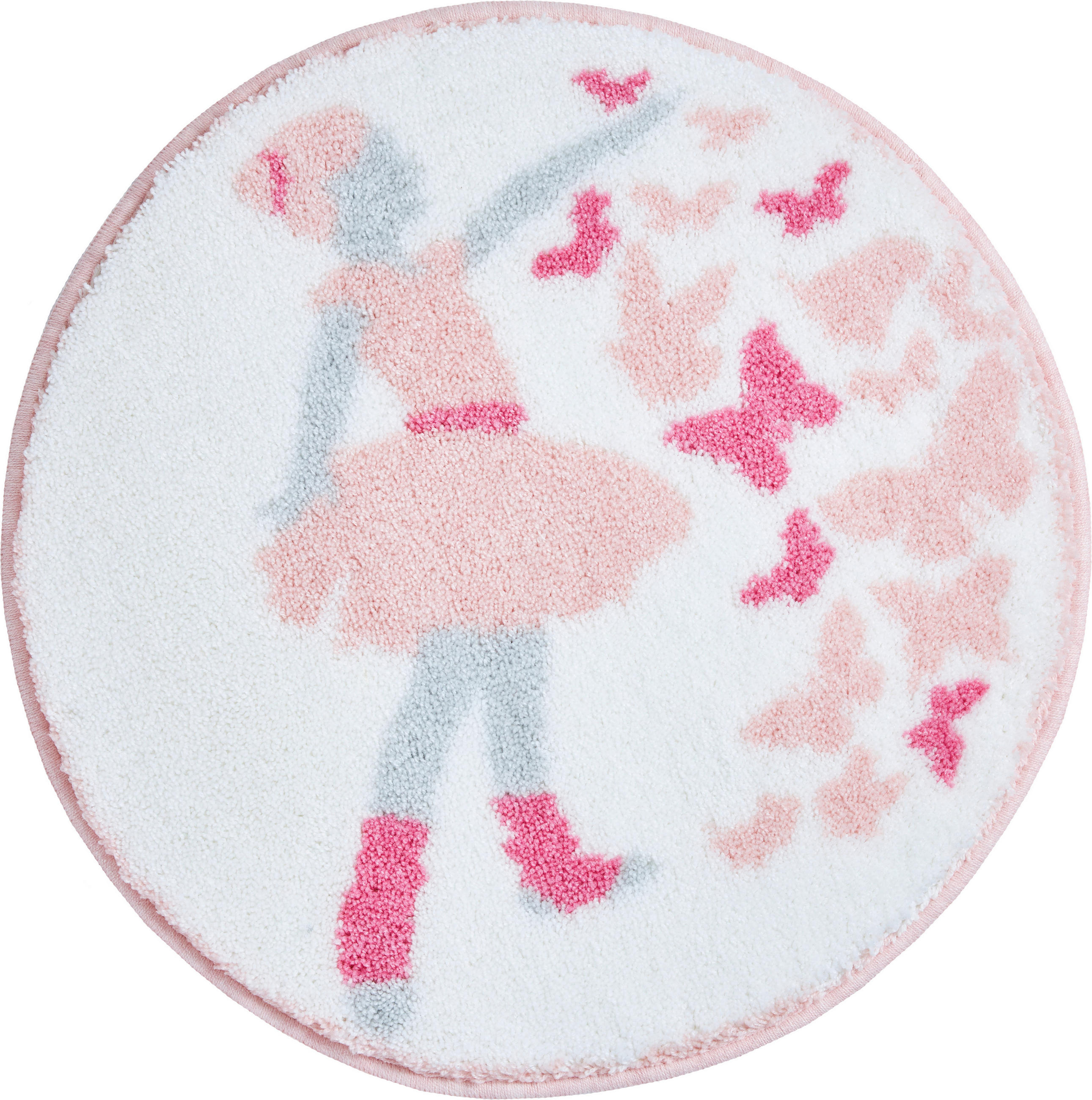 BIDET-VORLEGER Ballerina Pink 60 cm  - Pink, Basics, Kunststoff/Textil (60cm) - Grund