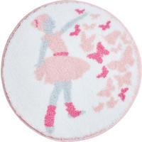 BIDET-VORLEGER Pink 60 cm  - Pink, Basics, Kunststoff/Textil (60cm) - Grund