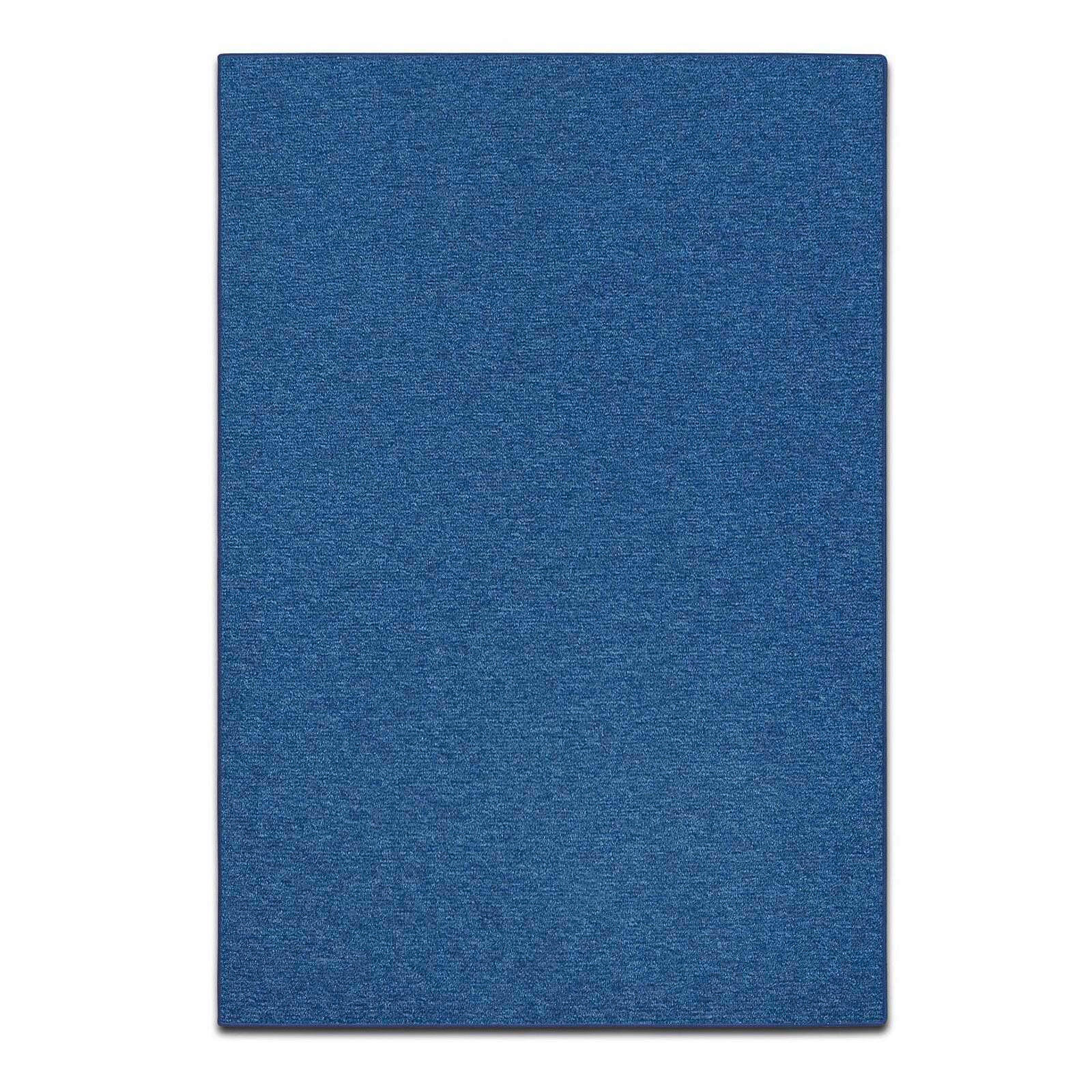 WEBTEPPICH Wohnzimmer 80/150 cm London Blau rechteckig  - Blau, Basics, Kunststoff/Textil (80/150cm) - Floordirekt