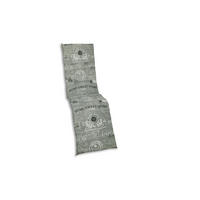 RELAXSESSELAUFLAGE Stempel  - Hellgrau/Weiß, KONVENTIONELL, Textil (48/5/168cm)