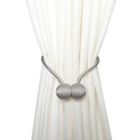 DEKORAČNÁ SPONA - sivá, Basics, kov (45cm) - Homeware