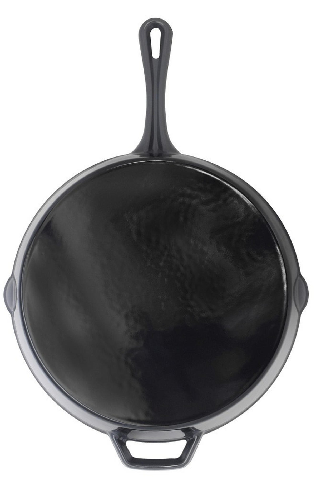 SCHMORPFANNE Gusseiserne Schmorpfanne Keramikbeschichtung 28 cm  - Grau, Basics, Metall (28cm) - ELO