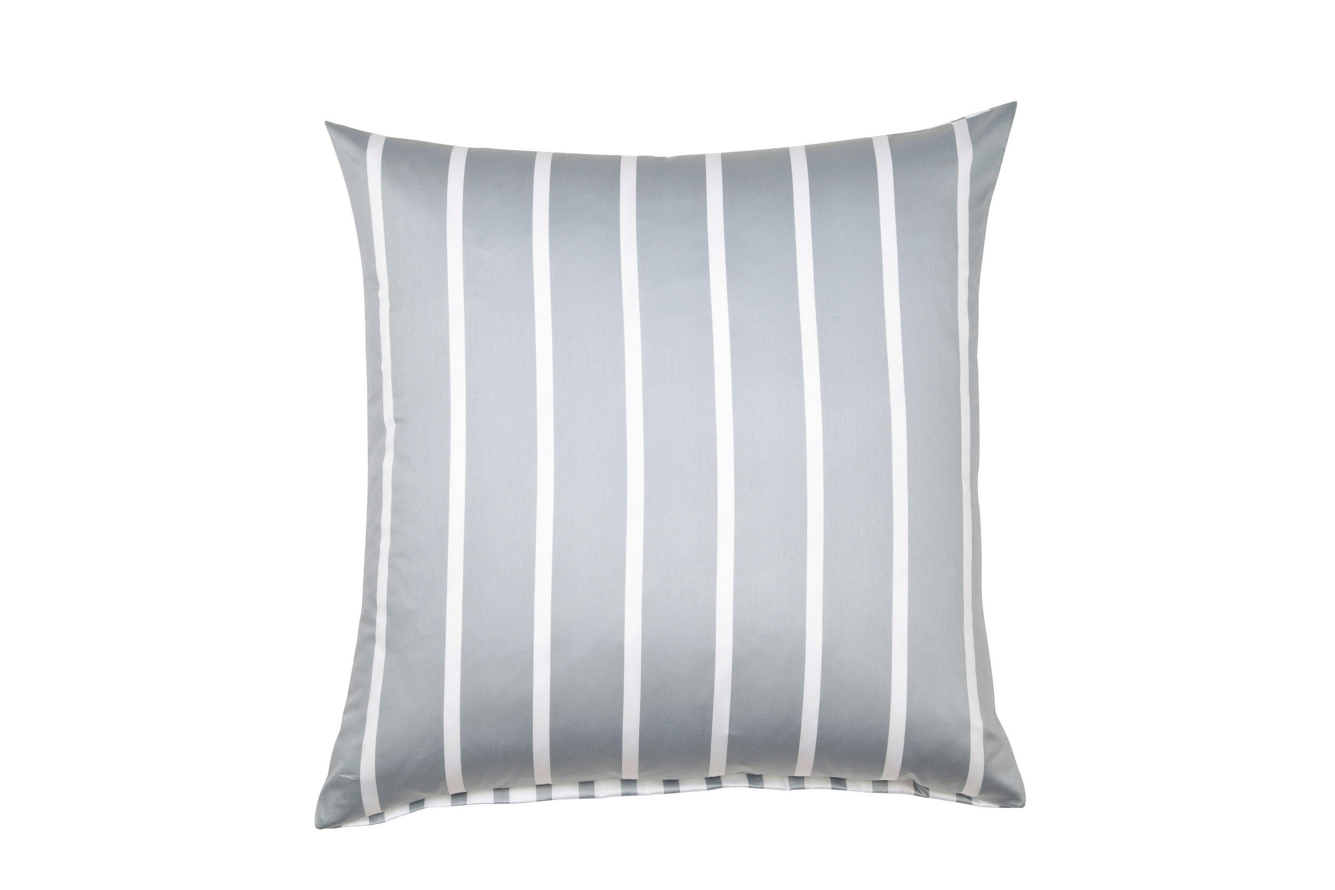KISSENHÜLLE GENTANO 80/80 cm  - Platinfarben/Weiß, Design, Textil (80/80cm) - Janine