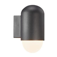 WANDLEUCHTE Heka 10,6/21,6 cm  - Schwarz, Design, Metall (10,6/21,6cm) - Nordlux