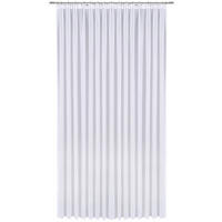 FERTIGSTORE  halbtransparent   300/175 cm  - Weiß/Grau, Basics, Textil (300/175cm) - Esposa