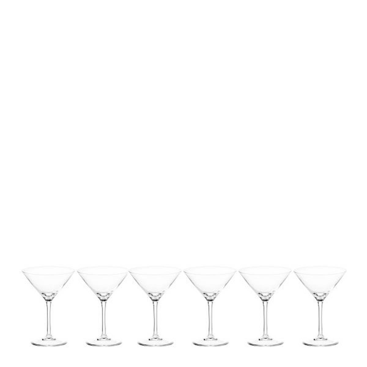 GLÄSERSET Ciao+ 6-teilig  - Klar, Basics, Glas (34,8/16,1/23,2cm) - Leonardo