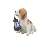 SOLARLEUCHTE  - Braun/Weiß, Basics, Kunststoff (18/24,2/26cm) - Globo