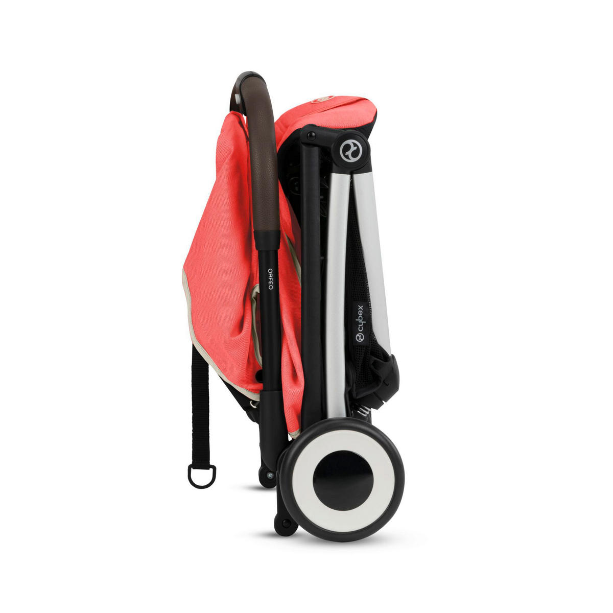BUGGY  Orfeo  HIBISCUS RED  - Silberfarben/Rot, Basics, Kunststoff/Textil (77/52/102cm) - Cybex