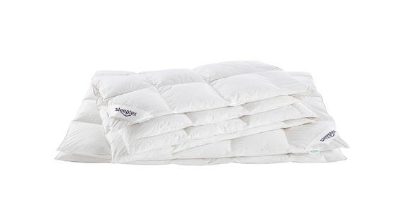 GANZJAHRESDECKE 140/200 cm - Weiß, Basics, Textil (140/200cm) - Sleeptex