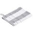 WASCHHANDSCHUH Platinfarben, Weiß - Platinfarben/Weiß, KONVENTIONELL, Textil (16/22cm) - Cawoe