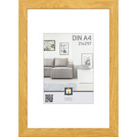 RÁM NA OBRAZY, 1 foto 21 cm x 30 cm - farba duba, Basics, plast/sklo (24/33/1,5cm)