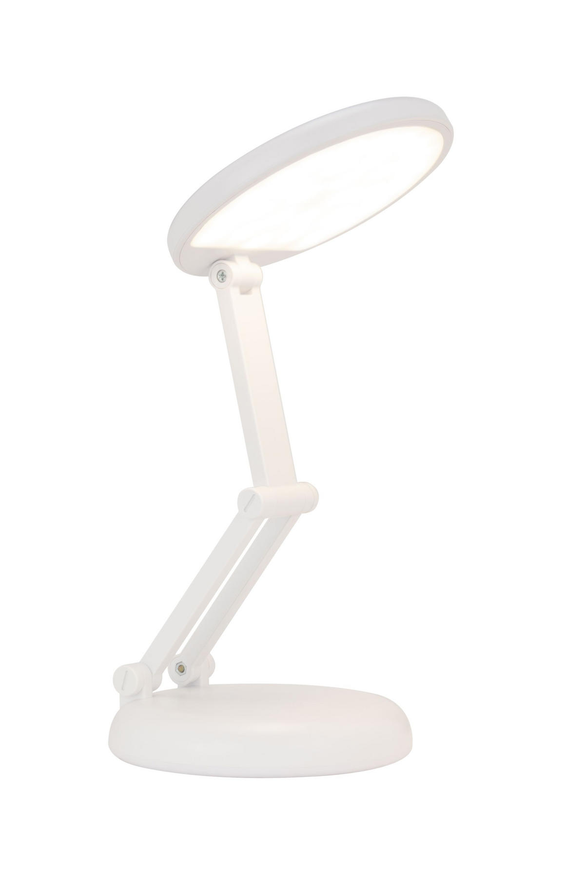 LAMPĂ DE BIROU CU LED - alb, Basics, plastic (12,5/23,5cm) - Novel
