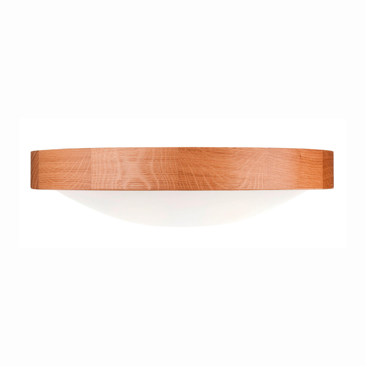 DECKENLEUCHTE Anello 37/8 cm   - Alteiche, Natur, Holz (37/8cm)