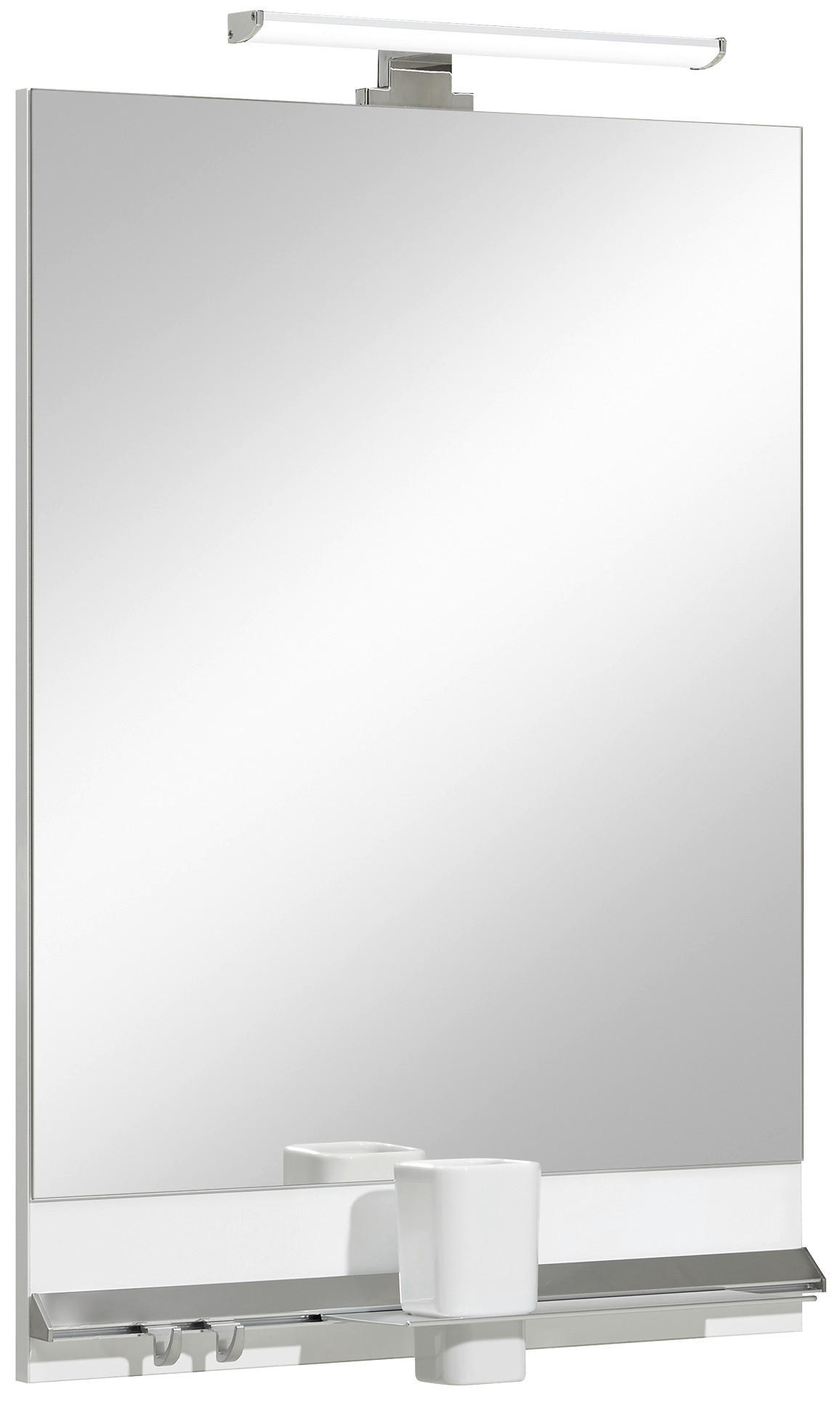 FÜRDŐSZOBATÜKÖR 50/74/14 cm  - Design, Üveg (50/74/14cm) - Xora